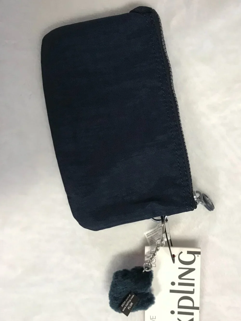 NWT Kipling Creativity Large Pouch - Blue Bleu 2